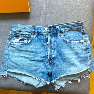 COPY - Agolde Parker denim shorts size 27